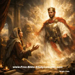 Hannah seeing King Jesus as the anointed One