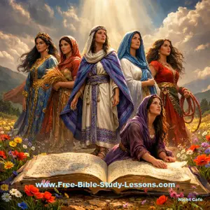 Lessons we can learn from the lives of women in the Bible who are rarely mentioned yet their lives are rich in meaning for us.
