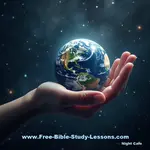 The sovereignty of God over the world is declared in the Bible.  He gives nations to whomever He will.  Do we believe Him, of Satan's lies?