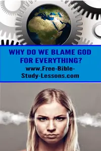 Should we blame God when things go wrong?  How is life interconnected?