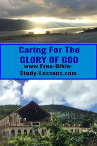 Nehemiah cared for the Glory of God and His people, do we?