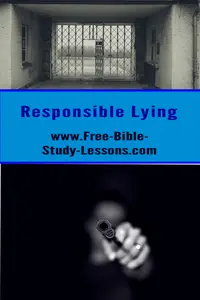 While lying is normally condemned in Scripture, there are exceptions to the rule.  Discover what they are.