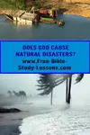 Natural disasters are a part of our world, but if God is in control, why do they happen?  Is it just "Mother Nature" or is there an underlying reason?