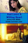 Mary, the mother of Jesus, beautifully illustrates that God loves a willing heart.  Her thoughtful acceptance of God's will for her life is a great example for all of us.