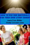 Free printable Bible Study Lessons and Bible Worksheets are easily developed from our articles and e-mail courses.