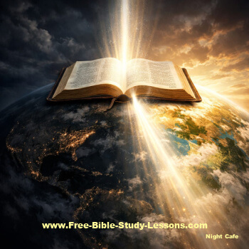 Bible shining light on the world