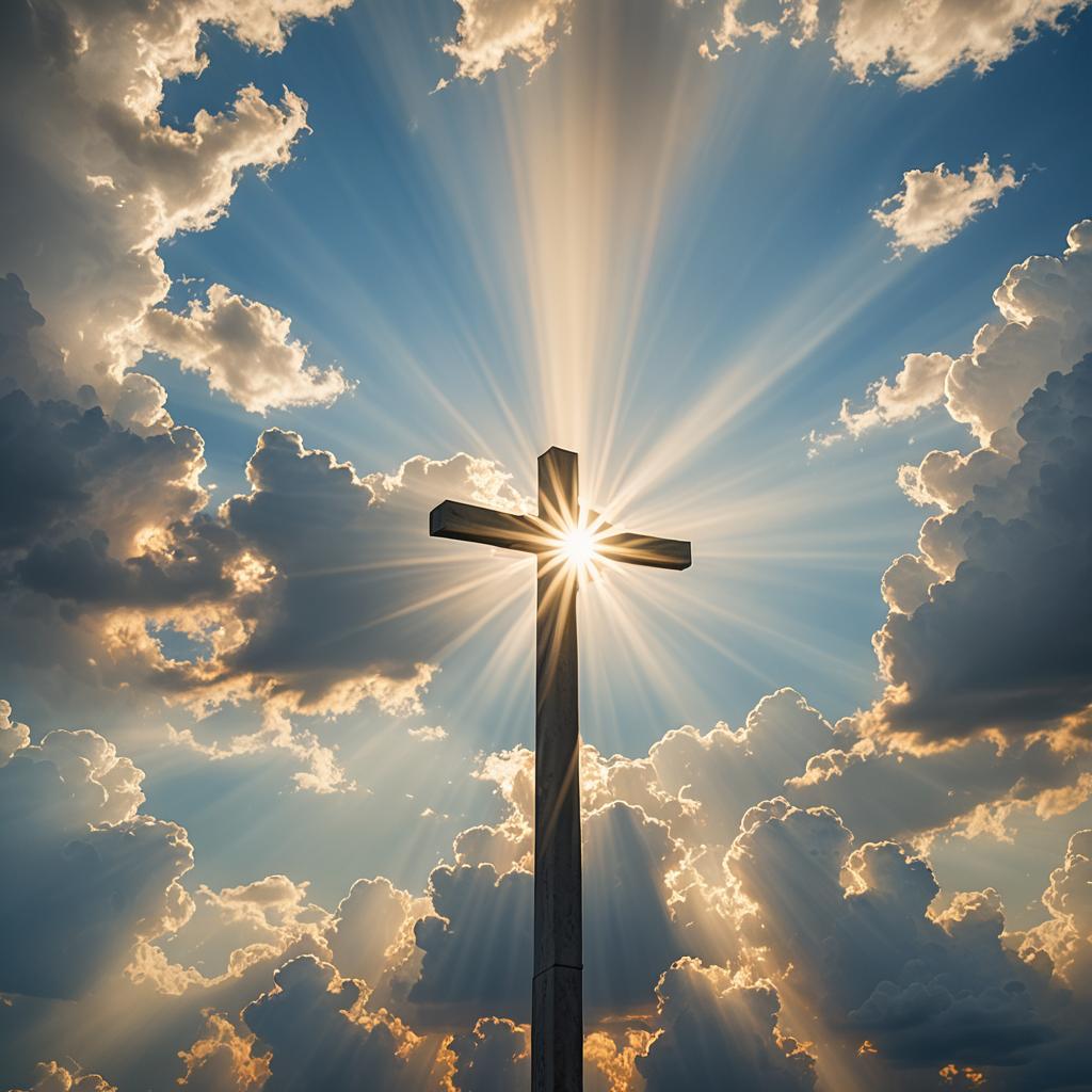 God has shown us His love, a love deeper than we will ever be able to understand. Sunlight On A Cross