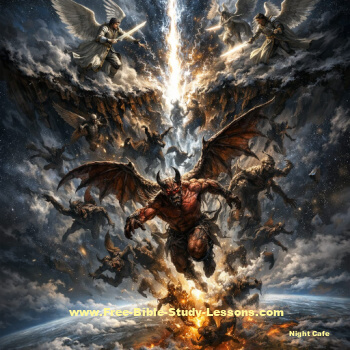 satan and demons cast out of heaven