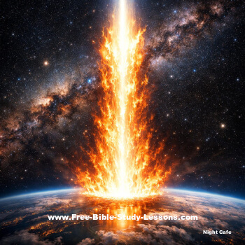 fire above the earth
