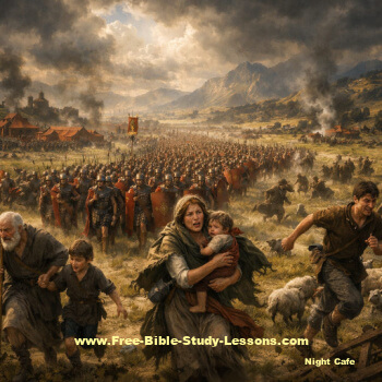 People Fleeing Roman Armies