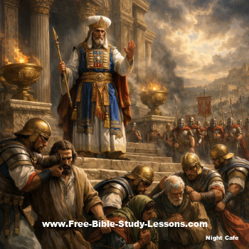 high priest having Christians arrested