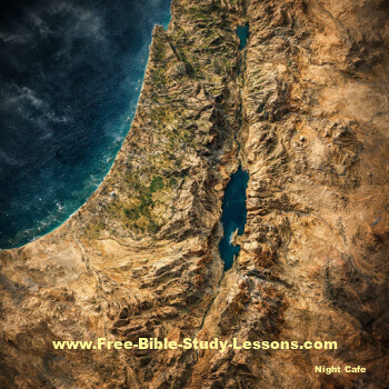 Map of Israel