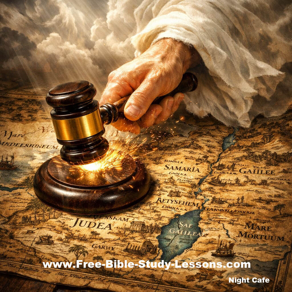 God judging Israel