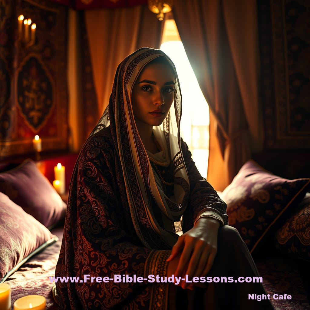 Jael in tent, blessed among women