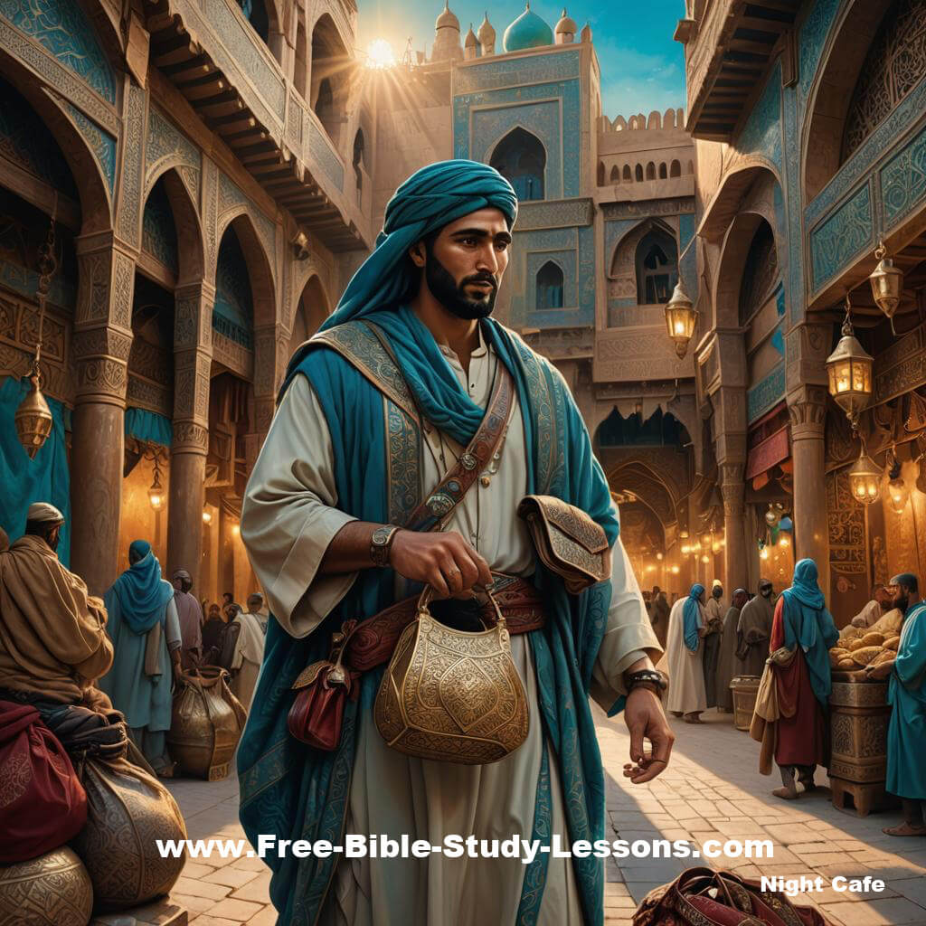 Judas with money bag