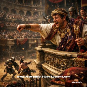 Nero at the arena