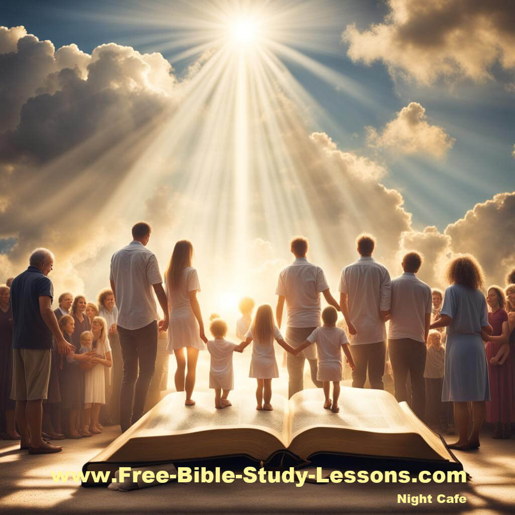 People Standing On The Word Of God