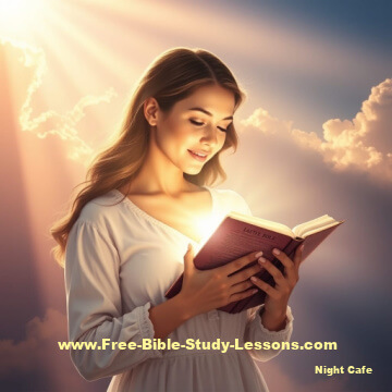 Woman Reading Bible