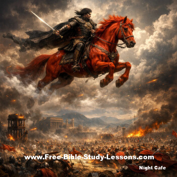 four riders of the apocalypse  - red horse