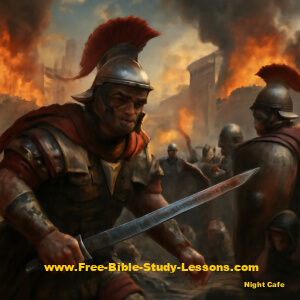 Roman Soldier At Jerusalem