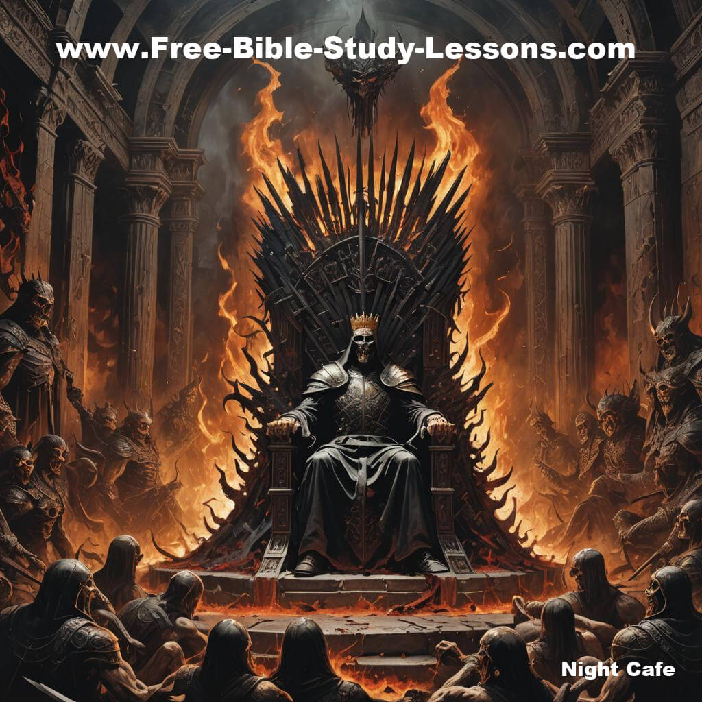Satan does not rule in Hell; it will be a suffering prison for him, his demons, and any humans who stay on his side. Ruling from Hell