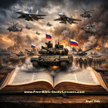 Russian army coming out of the Bible