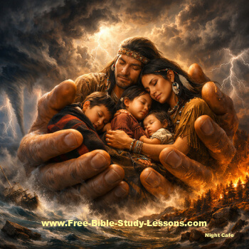 First Nations family safe in God's hands during storm
