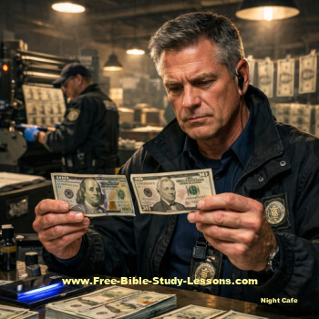 government agents counterfeiting money