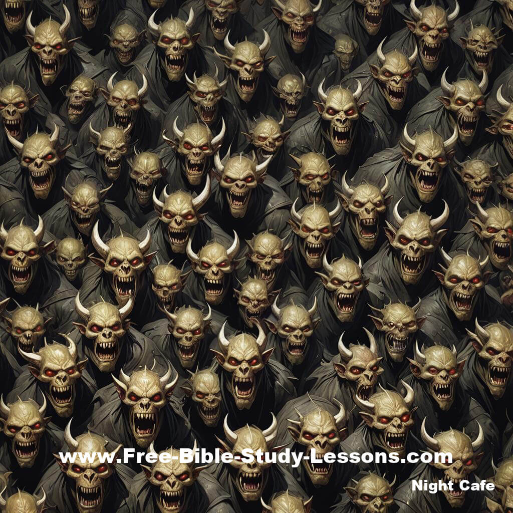 God has not told us the exact number of angels He created, but it is likely more than the humans on Earth. Demon Hoard