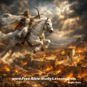 four riders of the apocalypse - white rider
