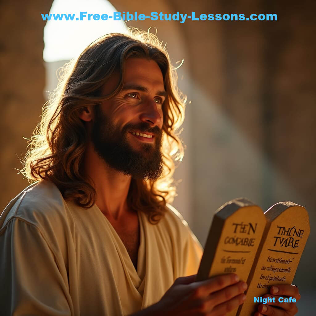 Jesus and the Ten Commandments