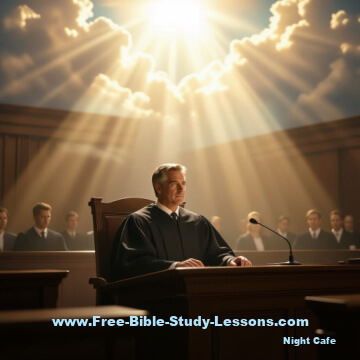 Judge will light shining on him.