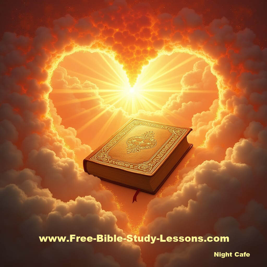 Heart around the Bible