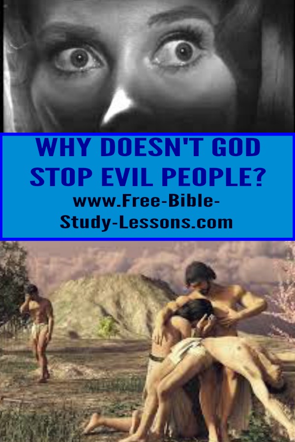 Why does God allow evil people to fulfill their plans of harm and destruction?