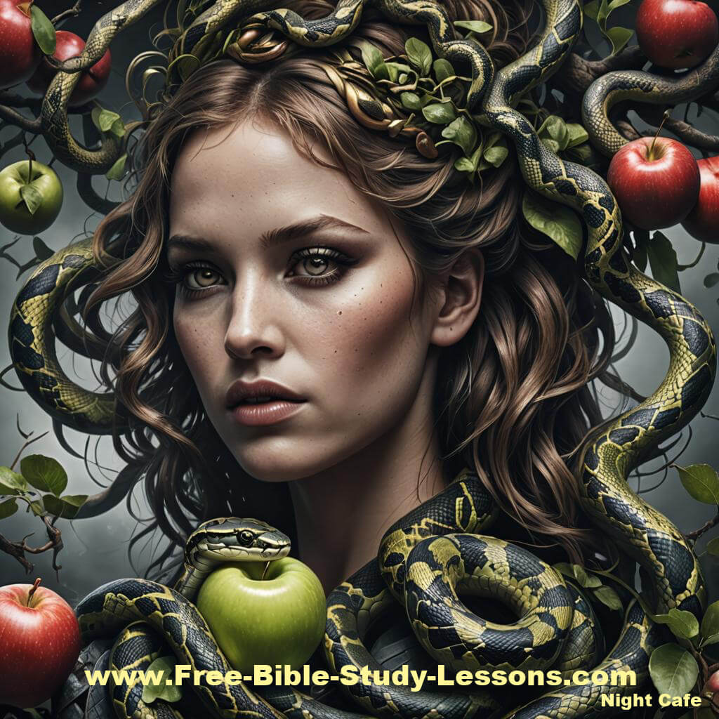 Eve was deceived, but Adam was not. Eve And Snake