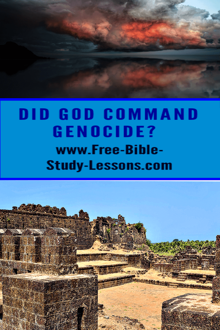 When the Israelites were given the land of Canaan, did God command genocide of the current occupants?