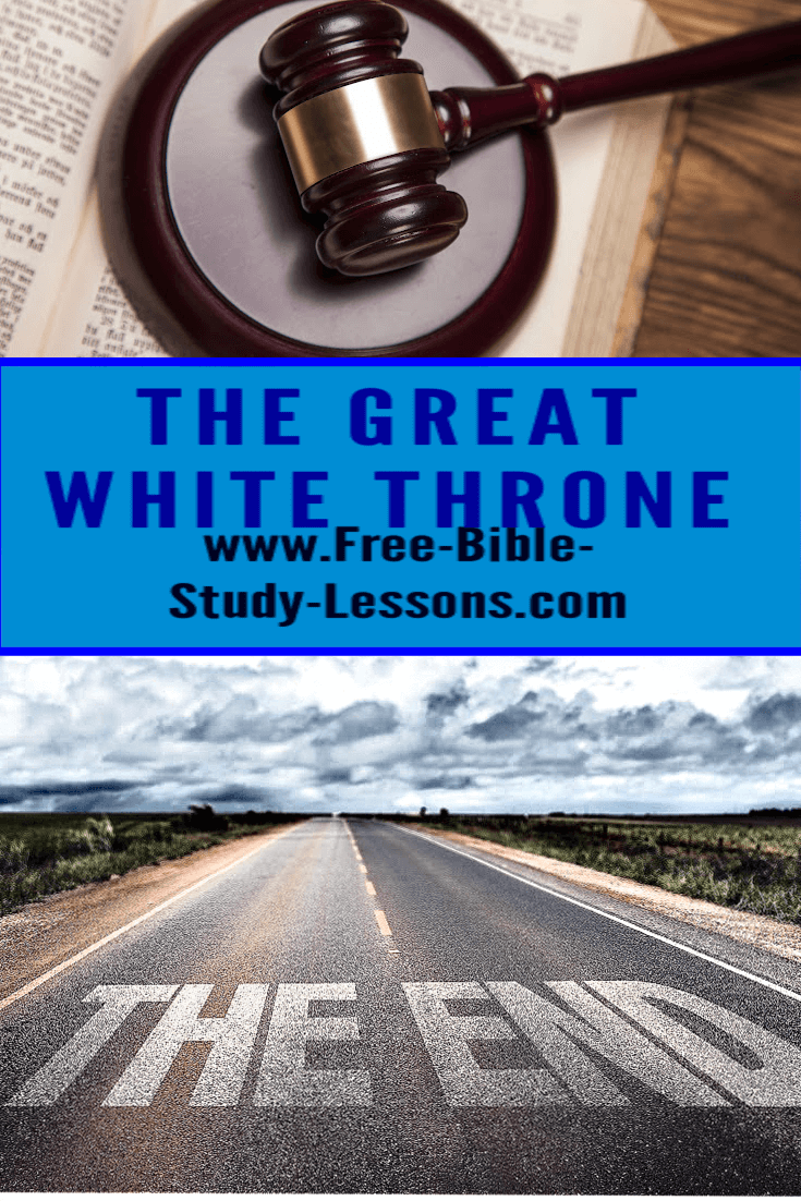 The Great White Throne And The Lake Of Fire