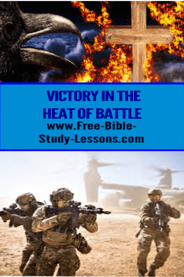 in the heat of battle in the heat of battle