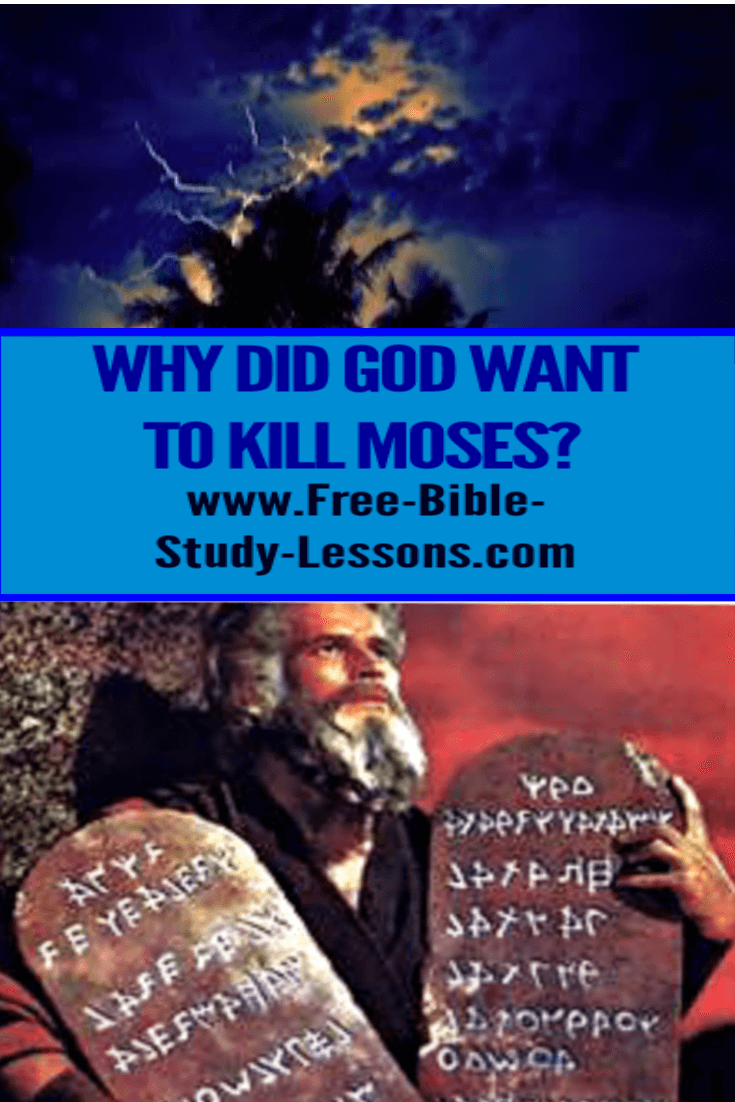 Why Did God Want To Kill Moses?