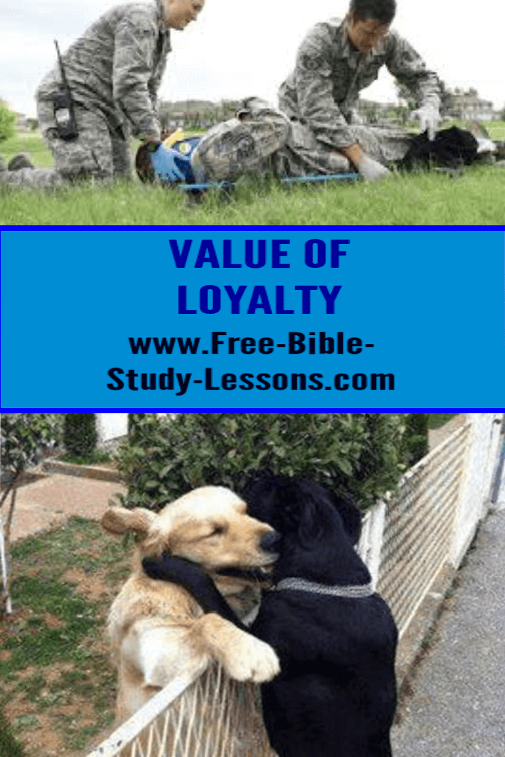 Ruth demonstrates the virtue of loyalty.