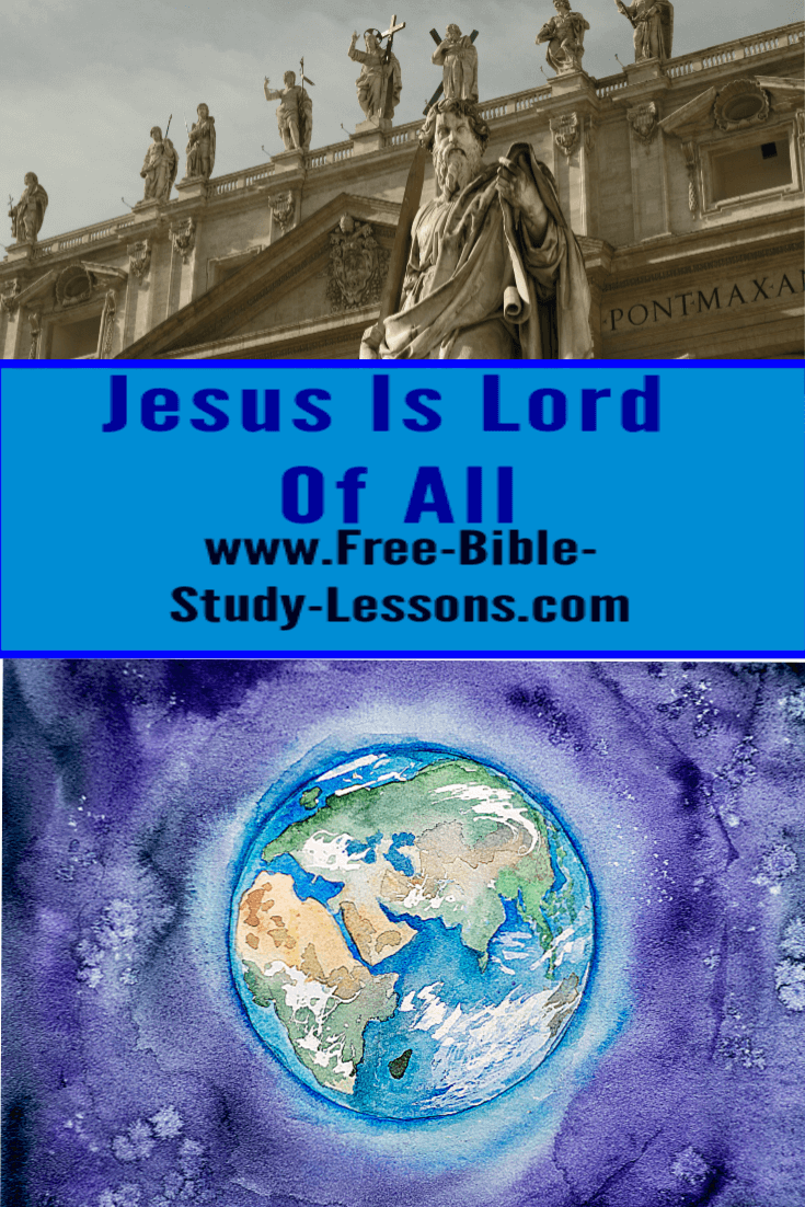 The Lordship of Jesus Christ is never in question.  What is in question is our relationship to that Lordship.