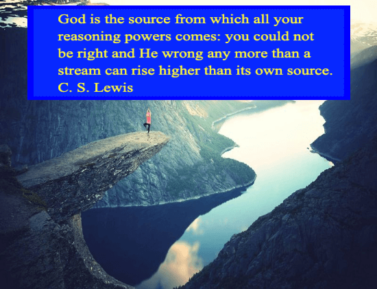 C.S. Lewis quote