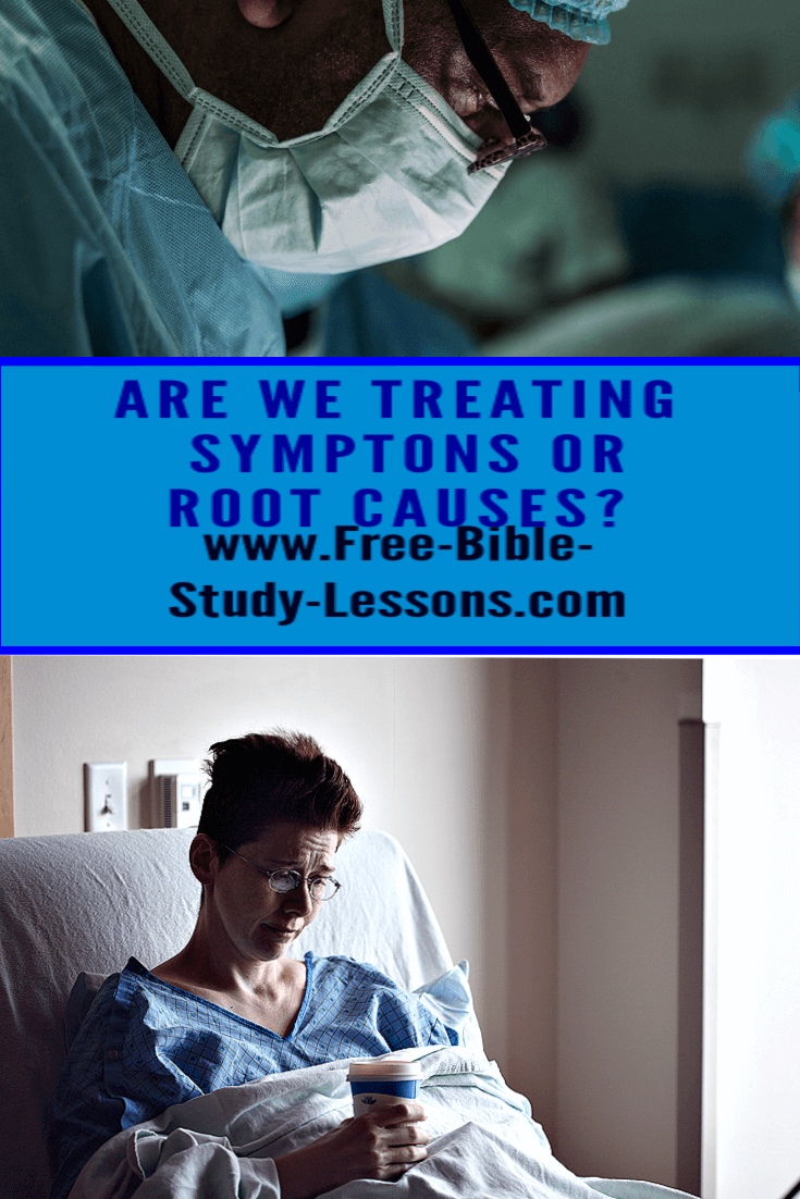 Pictures of doctor and patient.