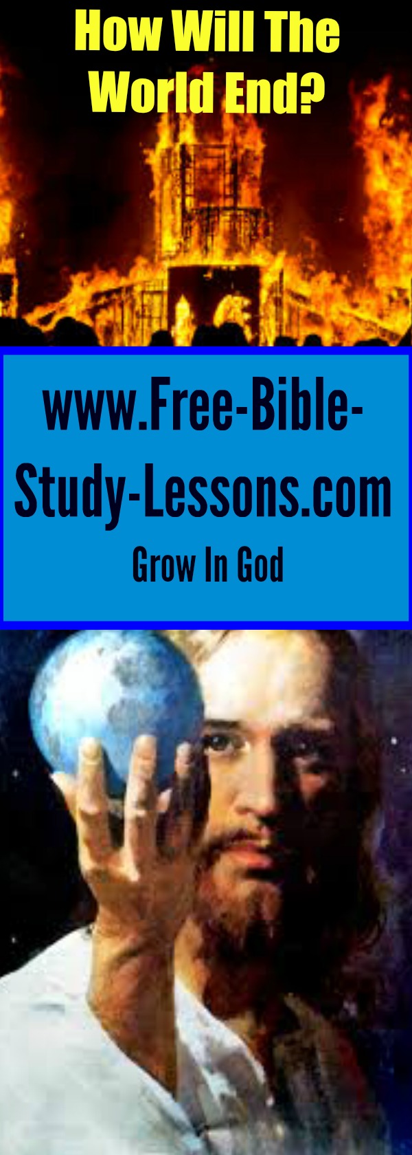 Have you ever wondered how the world will end?  Christians have traditionally believed that it will end in fire - but is that what the Bible really teaches?
