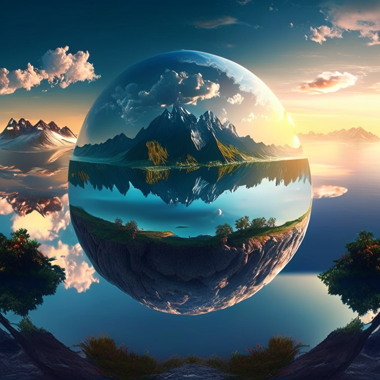 beautiful world within a world