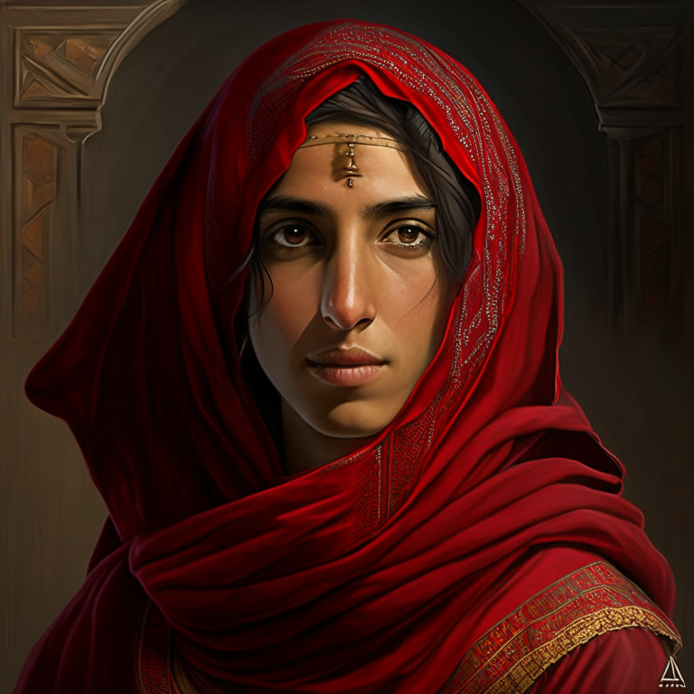 middle eastern woman