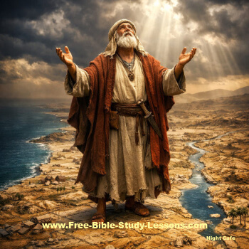 Abraham standong on Israel