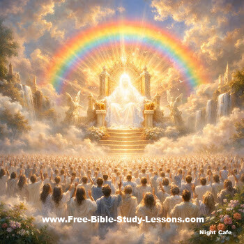 144,000 before the throne of God