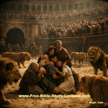 Christians and lions