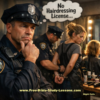woman arrested for not having business license